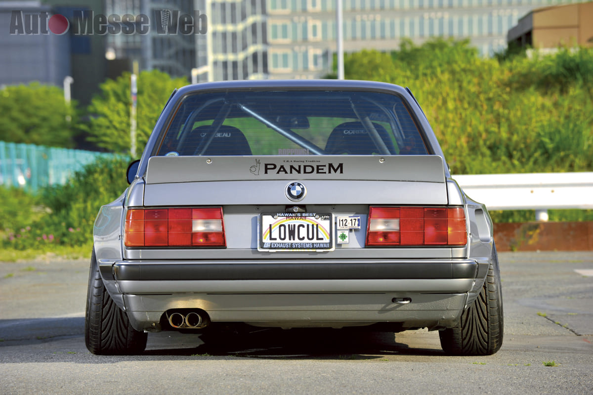 BME E30、パンデム仕様、Lowcul.、ブリスターフェンダー