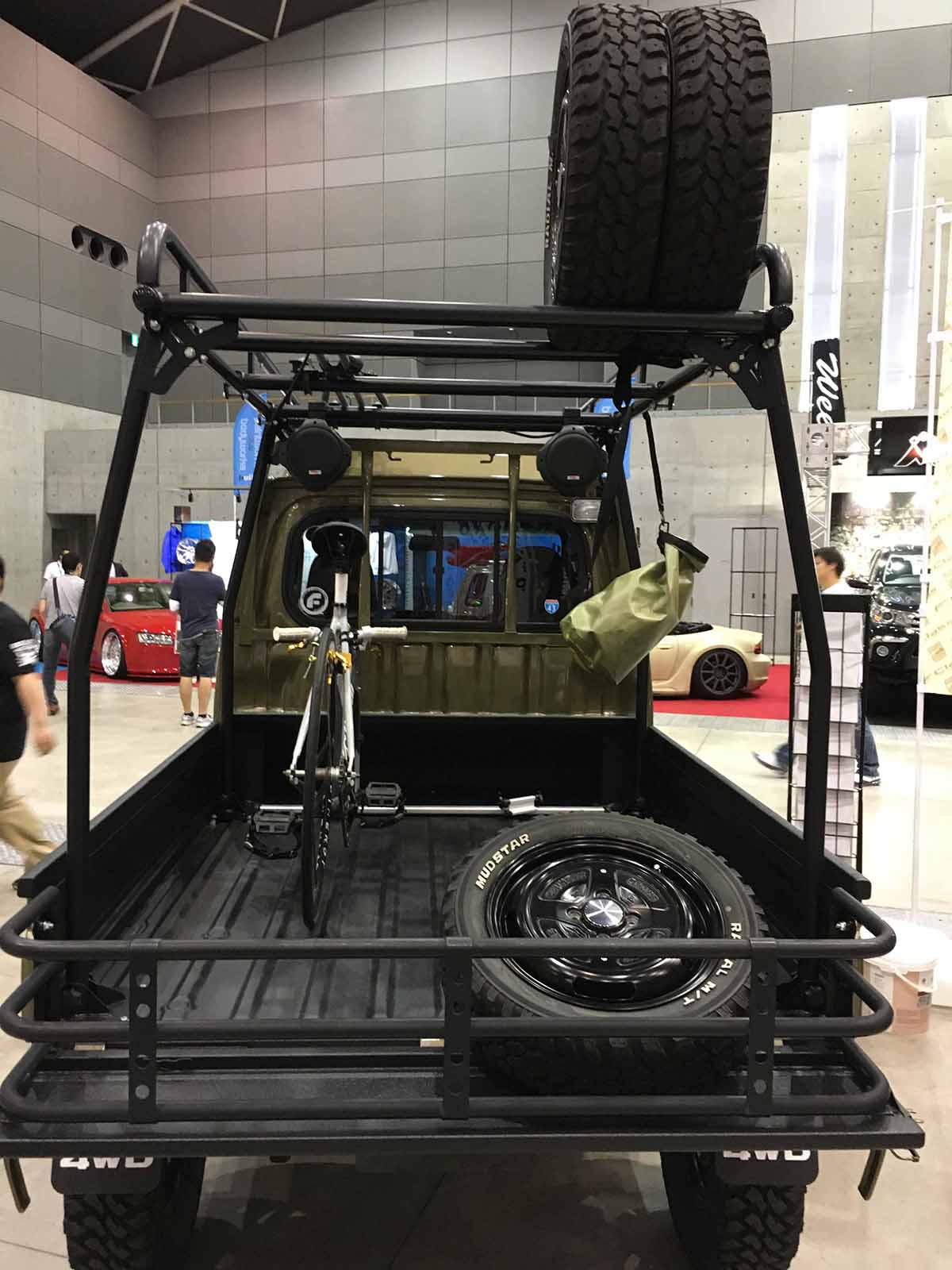 ハイゼットトラック・ジャンボ」にアクティブな魅力をドッキング