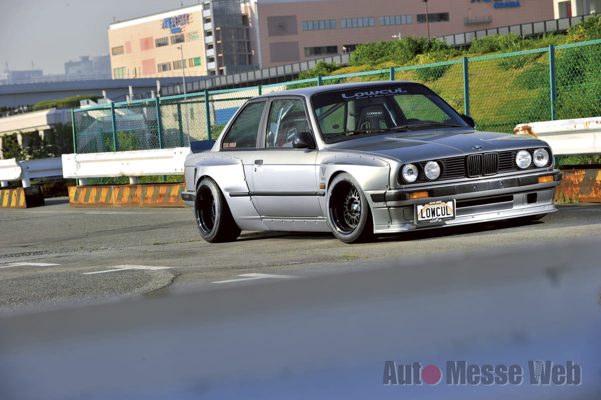 BME E30、パンデム仕様、Lowcul.、ブリスターフェンダー