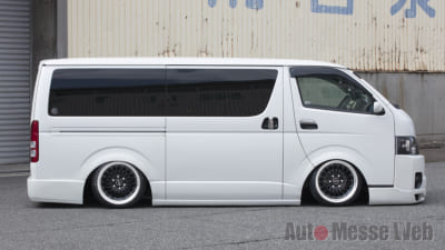 DRスタイル、極低足回り、生足サスペンション