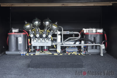 DRスタイル、極低足回り、生足サスペンション