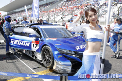 KEIHIN REAL RACING、SUPER GT、蒼怜奈、英美里、レースクイーン、レースクィーン