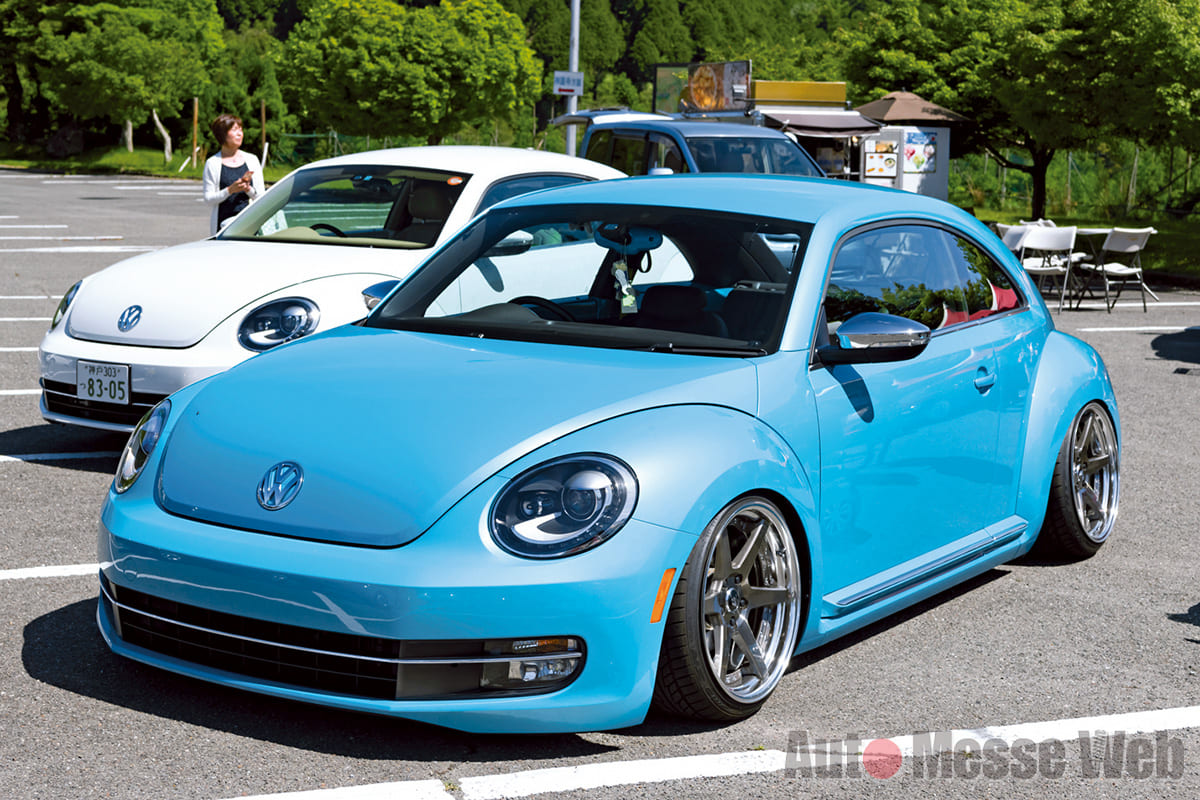 年代を超えたvw ザ ビートルの現代版カスタム Beetle Meeting In Kyoto Auto Messe Web カスタム アウトドア 福祉車両 モータースポーツなどのカーライフ情報が満載