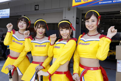 TEAM UPGARAGE、ドリフトエンジェルス、ドリエン、2018、SUPER GT、安田七奈、横田りか、織田真実那、永原芽衣