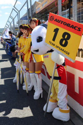 TEAM UPGARAGE、ドリフトエンジェルス、ドリエン、2018、SUPER GT、安田七奈、横田りか、織田真実那、永原芽衣