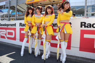 TEAM UPGARAGE、ドリフトエンジェルス、ドリエン、2018、SUPER GT、安田七奈、横田りか、織田真実那、永原芽衣