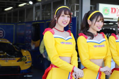 TEAM UPGARAGE、ドリフトエンジェルス、ドリエン、2018、SUPER GT、安田七奈、横田りか、織田真実那、永原芽衣