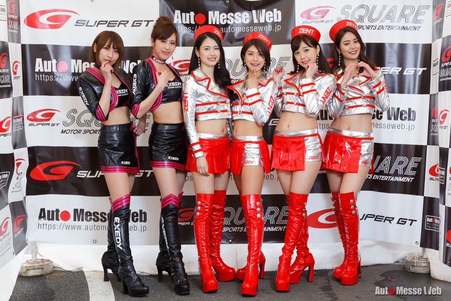 レースクイーン、SUPER GT 2018、ZENT sweeties、藤木由貴、川村那月、チャナナ沙梨奈、大柳麻友、EXEDY、藤宮あかり、央川かこ