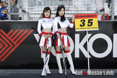レースクイーン、栗沢綾乃、璃子、五十川ちほ、寺地みのり、中村このみ、arto Panther Team Thailand、SUPER GT 2018