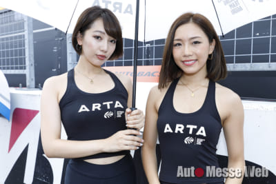 ARTA、レースクイーン、Mobil1、SUPER GT 2018、RQ、安倍有里子、麻田ゆん、星野 奏、結城みい