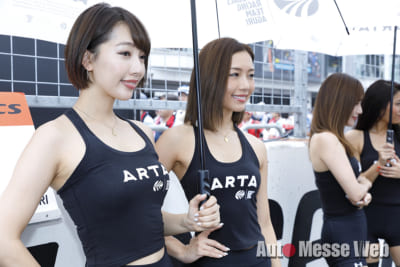 ARTA、レースクイーン、Mobil1、SUPER GT 2018、RQ、安倍有里子、麻田ゆん、星野 奏、結城みい