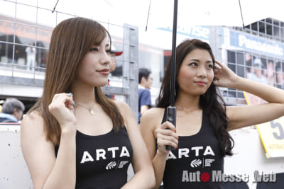 ARTA、レースクイーン、Mobil1、SUPER GT 2018、RQ、安倍有里子、麻田ゆん、星野 奏、結城みい