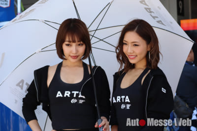 ARTA、レースクイーン、Mobil1、SUPER GT 2018、RQ、安倍有里子、麻田ゆん、星野 奏、結城みい