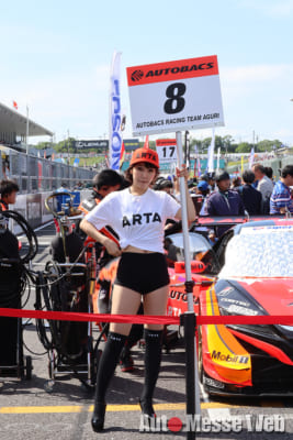 ARTA、レースクイーン、Mobil1、SUPER GT 2018、RQ、安倍有里子、麻田ゆん、星野 奏、結城みい