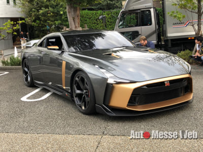 Nissan GT-R50 by Italdesign、Exhaust、イタルデザイン、蔦屋、代官山