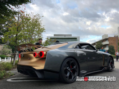 Nissan GT-R50 by Italdesign、Exhaust、イタルデザイン、蔦屋、代官山