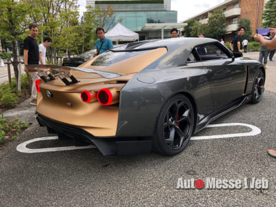 Nissan GT-R50 by Italdesign、Exhaust、イタルデザイン、蔦屋、代官山