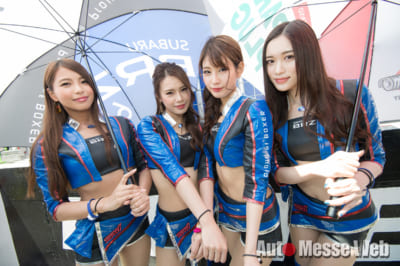 SUPER GT、BREEZE、ブリーズ、スバル、レースクイーン、宮本あかり、野田桃加、沢すみれ、綾瀬まお