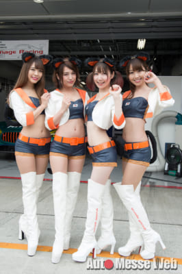 SUPER GT、アルナージュレーシング、レースクイーン、沙倉しずか、高村みどり、川崎りん、森美咲、Arnage Lovely Cats