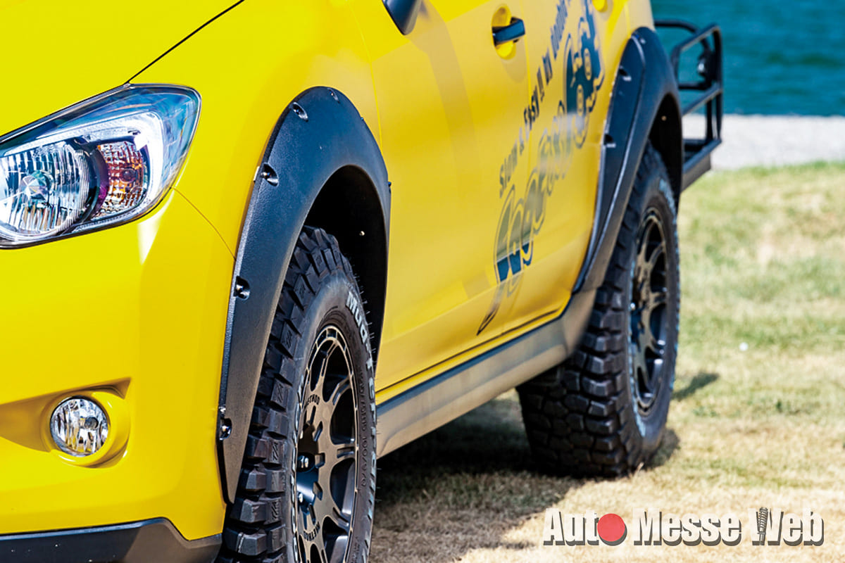 SUBARU、スバル、XV、ダブルフット、caeエステ極み、リフトアップ、オーバーフェンダー