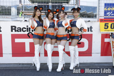 SUPER GT、アルナージュレーシング、レースクイーン、沙倉しずか、高村みどり、川崎りん、森美咲、Arnage Lovely Cats