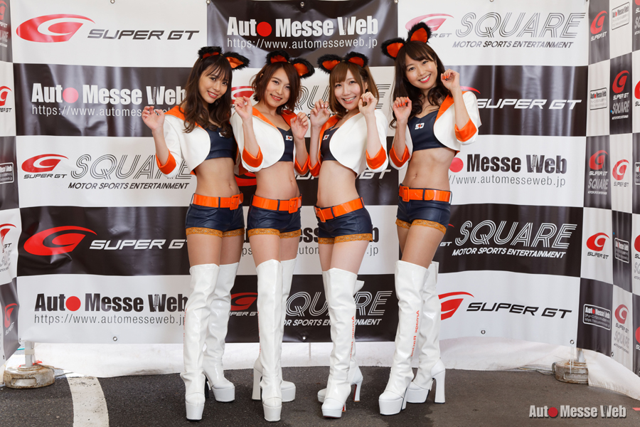 SUPER GT、アルナージュレーシング、レースクイーン、沙倉しずか、高村みどり、川崎りん、森美咲、Arnage Lovely Cats