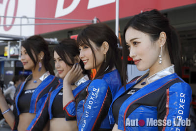 SUPER GT、BREEZE、ブリーズ、スバル、レースクイーン、宮本あかり、野田桃加、沢すみれ、綾瀬まお