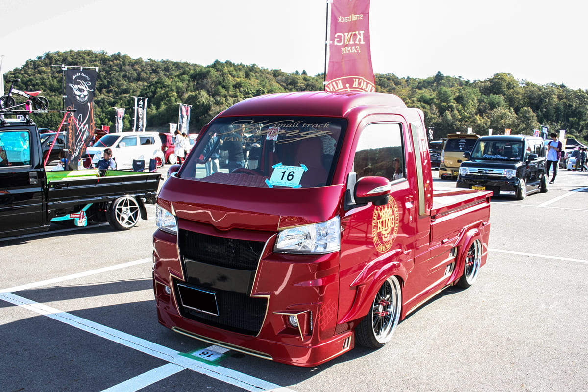 キングオブケイカー、KING OF K-CAR、カスタム軽自動車、フルエアロ