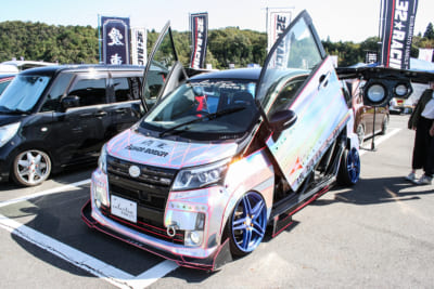 キングオブケイカー、KING OF K-CAR、カスタム軽自動車、フルエアロ