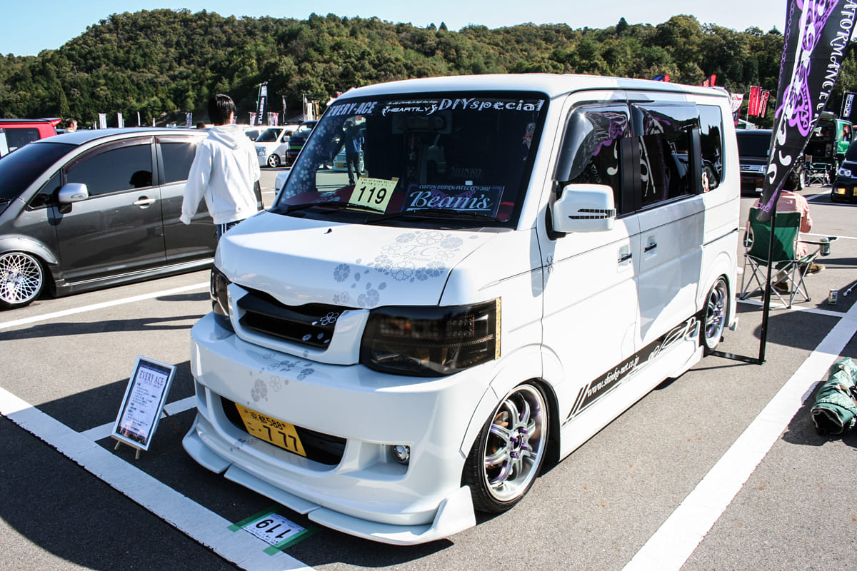 キングオブケイカー、KING OF K-CAR、カスタム軽自動車、フルエアロ