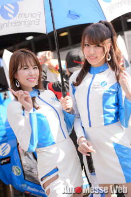 SUPER GT 2018、レースクイーン、RQ、KONDO RACING、吉美あや、青山由美子、福江菜々華、愛聖りさ