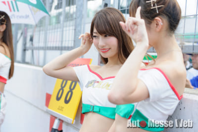 SUPER GT、レースクイーン、赤江莉緒、藤谷彩香、KAYA、小川 舞、JLOC