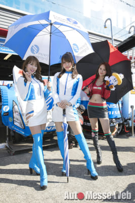 SUPER GT 2018、レースクイーン、RQ、KONDO RACING、吉美あや、青山由美子、福江菜々華、愛聖りさ