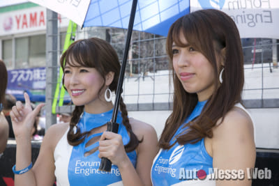 SUPER GT 2018、レースクイーン、RQ、KONDO RACING、吉美あや、青山由美子、福江菜々華、愛聖りさ