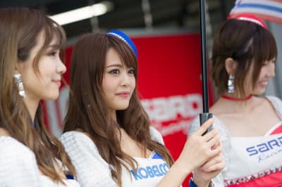 LEXUS TEAM SARD、レースクイーン、SUPER GT 2018、RQ、西村いちか、比良祐里、廣川エレナ、清瀬まち