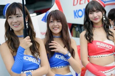 LEXUS TEAM SARD、レースクイーン、SUPER GT 2018、RQ、西村いちか、比良祐里、廣川エレナ、清瀬まち