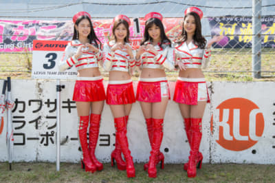 ZENT sweeties、SUPER GT、レースクイーン、藤木由貴、川村那月、チャナナ沙梨奈、大柳麻友、藤宮あかり、央川かこ