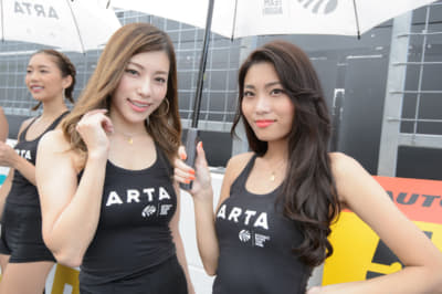 SUPER GT、レースクイーン、RQ、ARTA、安倍有里子、麻田ゆん、星野 奏、結城みい、久保エイミー