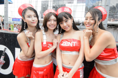 ZENT sweeties、SUPER GT、レースクイーン、藤木由貴、川村那月、チャナナ沙梨奈、大柳麻友、藤宮あかり、央川かこ