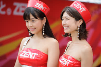 ZENT sweeties、SUPER GT、レースクイーン、藤木由貴、川村那月、チャナナ沙梨奈、大柳麻友、藤宮あかり、央川かこ