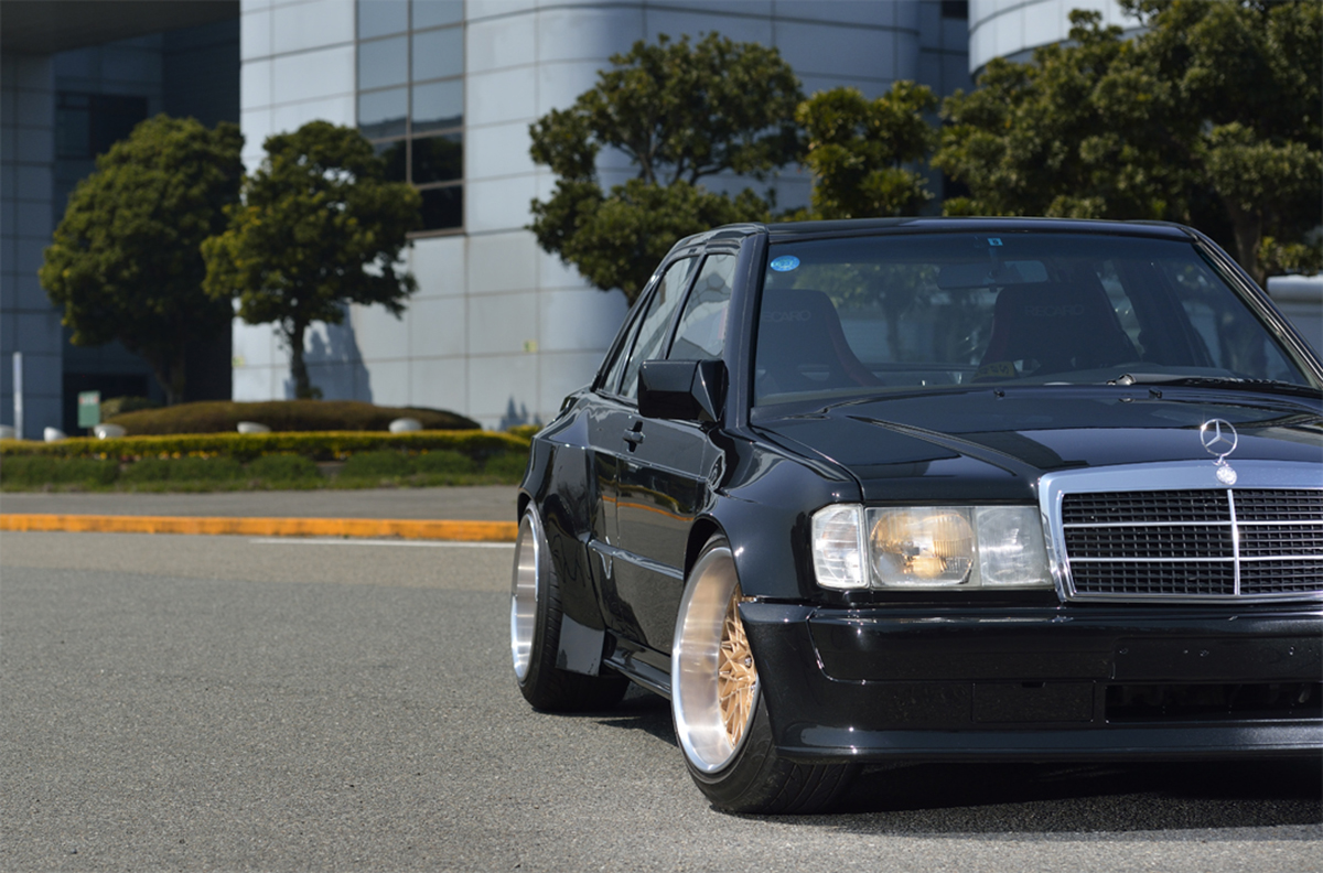 AMG-190E-16Vエンジン日本では珍しフルリペア-実施中