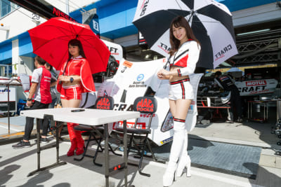 辻井美香、望月さとみ、レースクイーン、SUPER GT 2018、RQ、NDDP RACING