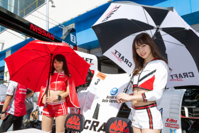 辻井美香、望月さとみ、レースクイーン、SUPER GT 2018、RQ、NDDP RACING