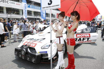 辻井美香、望月さとみ、レースクイーン、SUPER GT 2018、RQ、NDDP RACING