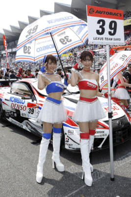 LEXUS TEAM SARD、レースクイーン、SUPER GT 2018、RQ、西村いちか、比良祐里、廣川エレナ、清瀬まち