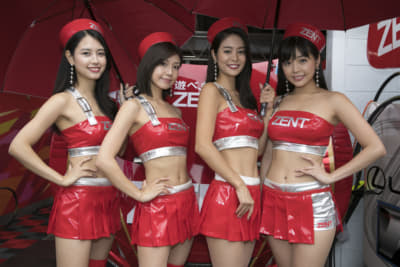 ZENT sweeties、SUPER GT、レースクイーン、藤木由貴、川村那月、チャナナ沙梨奈、大柳麻友、藤宮あかり、央川かこ