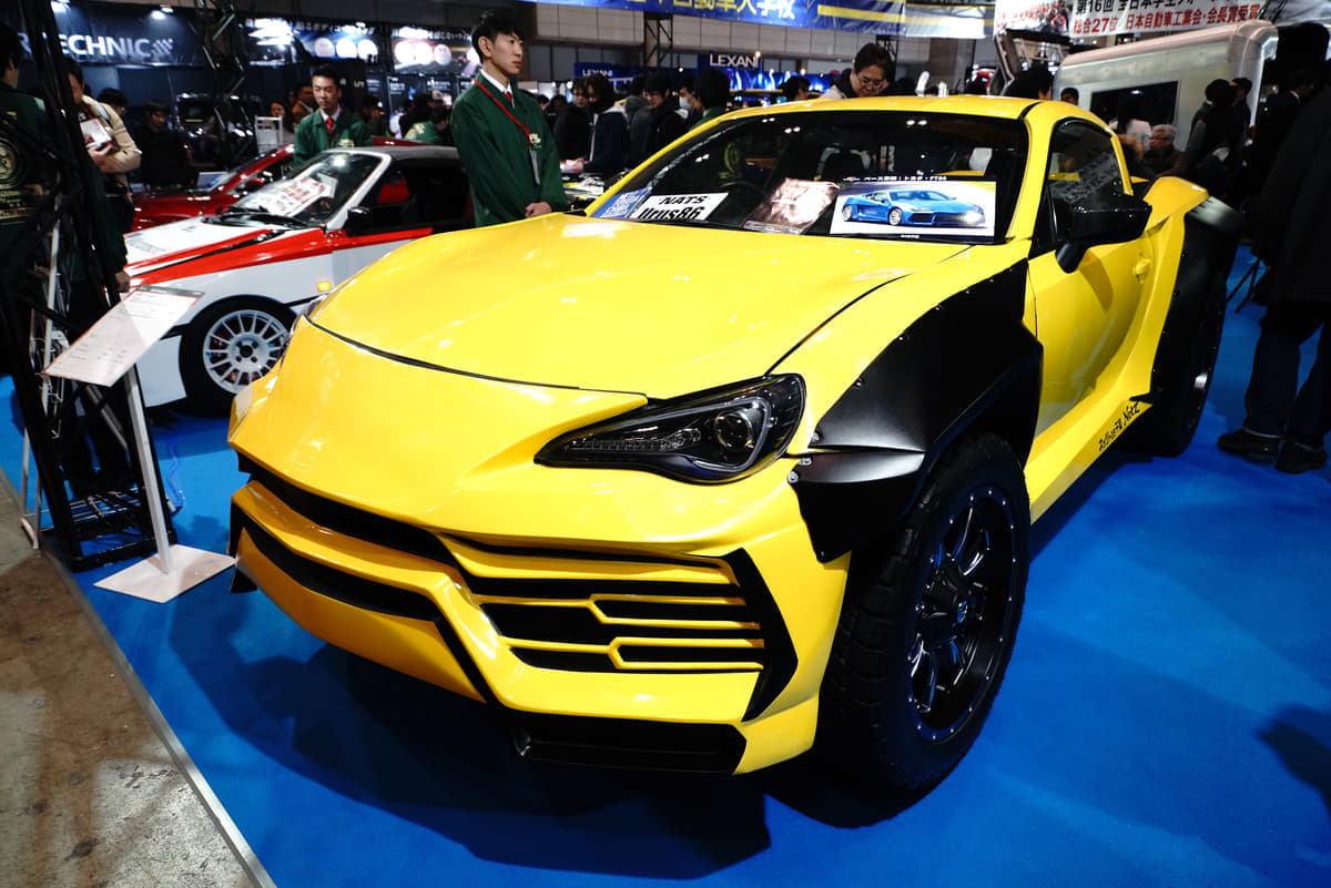 NATS、日本自動車大学校、東京オートサロン2019、トヨタ86、ウルス