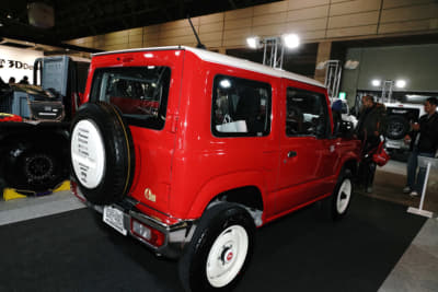 梯子車体、群馬トヨタ、ジムニー、東京オートサロン2019