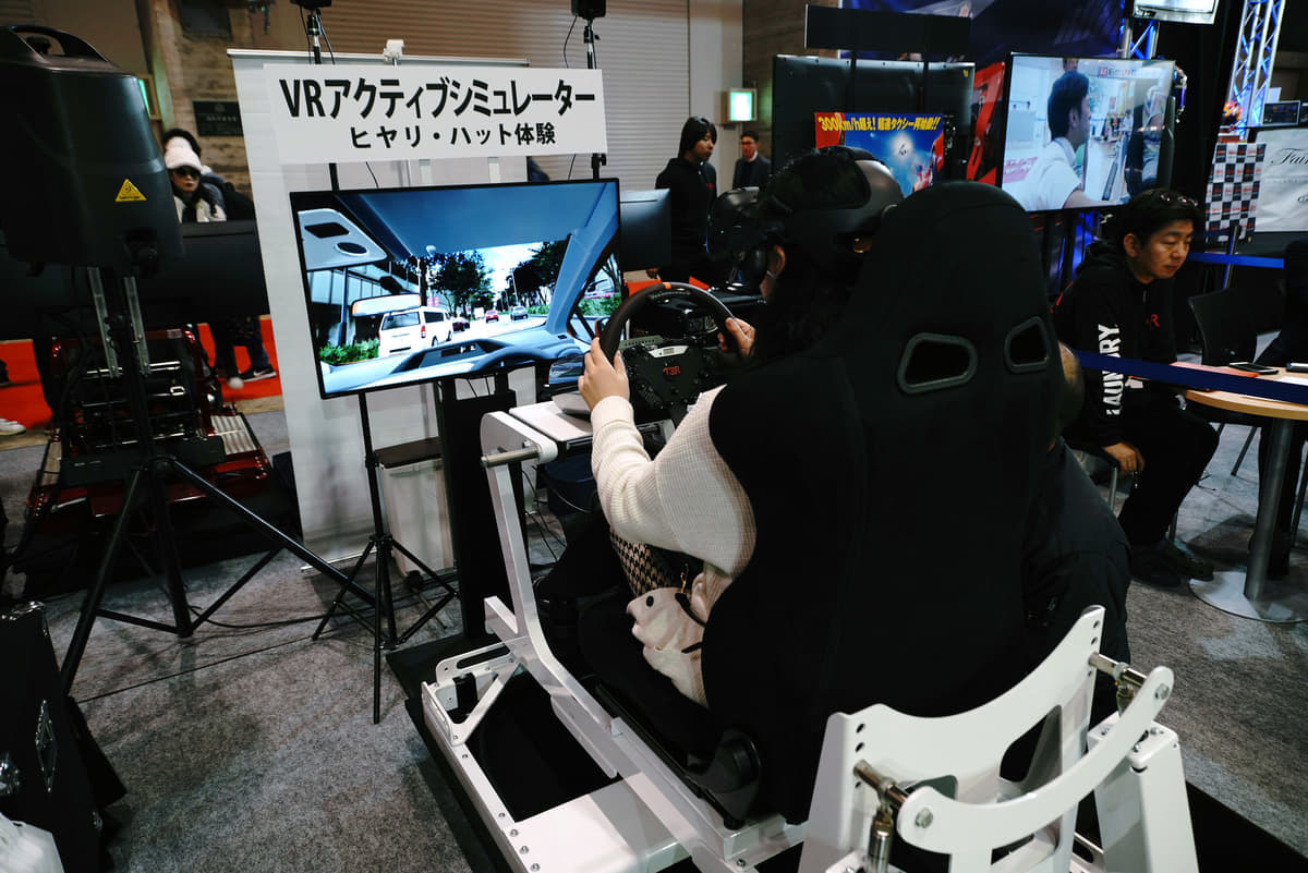 T3R simulator、ドライビングシミュレーター