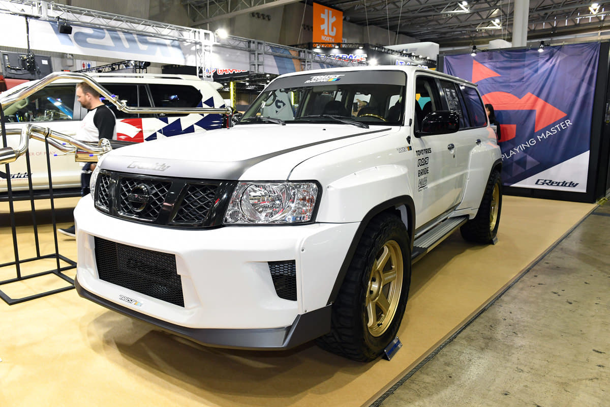 トラスト、チューニング、東京オートサロン2019、ジムニー、プラド、パトロール